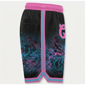 Shorts de sport respirants à séchage rapide, personnalisables avec logo OEM, sublimés, 100% polyester, shorts de basket-ball pour hommes, vente en gros - Product Image 2