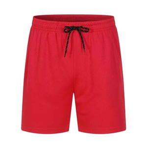 Shorts Bermuda en coton noir uni pour homme avec cordon de serrage à la taille, vêtements décontractés - Product Image 3