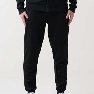 Chándal Deportivo Negro para Hombre, Corte Ajustado, Tejido Técnico, Estilo Moderno, Resistente, Ideal para Gimnasio, Correr y Uso Casual - Product Image 2