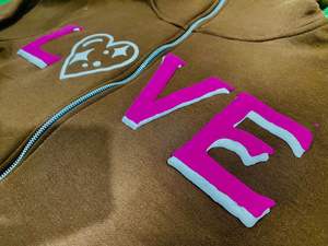 Sweat à capuche zippé intégral en molleton de coton épais pour homme, fabriqué en usine, écologique, personnalisé avec impression en relief, collection automne - Product Image 2