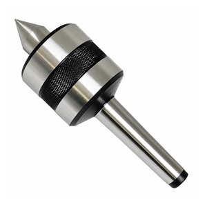Rodamiento giratorio MT2 de acero con punta de 60 grados para contrapunto de torno de metal y madera - Product Image 3
