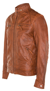Veste à capuche en cuir véritable pour homme, haute qualité, personnalisée, imperméable, respirante, coupe-vent, hiver 2026, meilleur prix, tendance - Product Image 2