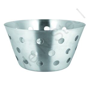 Proveedor de fábrica de acero inoxidable, juego de mesa de cena, cuencos para mezclar ensaladas de frutas, cuenco para servir, cesta de pan - Product Image 1