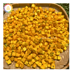 เสาวรสฟรีซดรายธรรมชาติแบบชิ้น ขายส่งจำนวนมาก ขนมผลไม้อบแห้งรสเปรี้ยว กระบวนการอบแห้งแบบ FD บรรจุภัณฑ์ 50 กรัม โรงงานเวียดนาม - Product Image 1