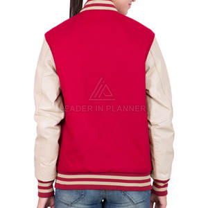 Chaqueta Letterman 2026 OEM de Diseño Nuevo y Personalizado, Chaqueta Letterman de Diseño Único y Calidad Superior para Mujer - Product Image 4