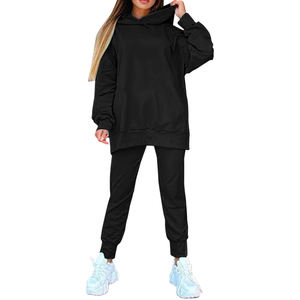 Hot Selling Wholesale Premium Women Tracksuit Solid Color Trendy Look Jogging Wear Training Women Tracksuit - Product Image 5