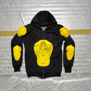 Sudadera con Capucha para Motociclista, Personalizada, con Protección Extraíble, Tejido Reforzado para Conducir en la Calle - Product Image 4