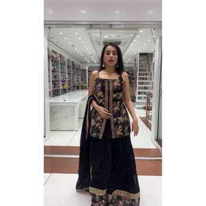 Top de diseñador y Lehenga con Dupatta para fiesta Vestidos elegantes para mujer - Product Image 2