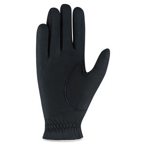 Gants d'équitation professionnels personnalisés noirs pour hommes, anti-fissures, modèle 2026 - Product Image 2