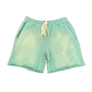 Pantalones cortos de algodón lavado con ácido de alta calidad, los mejores pantalones cortos informales de verano para hombres, pantalones cortos de moda callejera hechos en Pakistán - Product Image 5