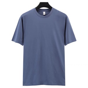 Camiseta Cómoda para Hombre, Manga Corta, 100% Algodón Orgánico, 220g, Diseño Liso, Logotipo Personalizado Disponible, en Stock - Product Image 2