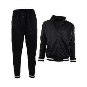 Custom Acid Wash Flared Tracksuits Zip up <b>500</b> <b>GSM</b> Straight Leg Distress Embroidery Sweatsuit <b>Hoodies</b> and Sweatpants FORTLEO - Product Image 5
