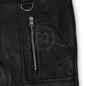 Pantalon en cuir pour homme, prix de gros, fabriqué à bas prix, imperméable et respirant, pour adultes - Product Image 6
