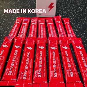 Health Korea L-Arginine 6000mg Taurine <b>Protein</b> Jelly Stick Private Label Customized - Product Image 3