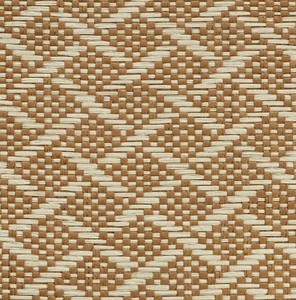 Elegante alfombra de yute con un deslumbrante patrón de círculos concéntricos con efecto 3D en tonos naturales. Disponible a precios de mayorista. - Product Image 4