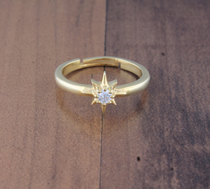 Luxury Gold Plated 925 Sterling Silver Cubic Zirconia <b>Ring</b> AAAA <b>CZ</b> Diamond Engagement Wedding Band Women Jewelry Wholesale - Product Image 5