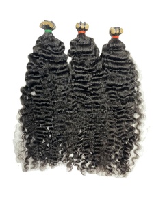 Cheveux vietnamiens crépus bouclés-Cheveux bruts 100% cheveux humains bouclés vendeurs en gros pour les femmes noires - Product Image 3