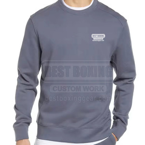 เสื้อสเวตเชิ้ตผ้าคอตตอนผสมแบบสั่งทำพิเศษสำหรับผู้ชาย ราคาโรงงาน - Product Image 2