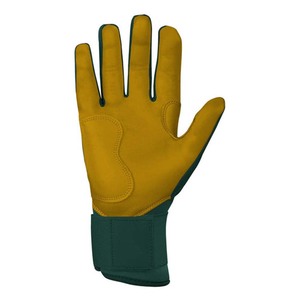 Gant de frappe ELIXE SPORTS en microfibre de nylon/spandex vert, paume rembourrée, fermeture auto-agrippante, durable, respirant, unisexe, pour entraînement adulte - Product Image 4