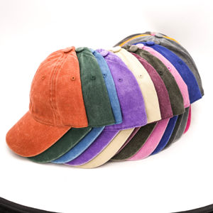 Gorras Vintage de Algodón Personalizadas con Lavado Ácido, Estilo Retro, Bordado de Alta Calidad, Logotipo Impreso, Moda para Exteriores - Product Image 2