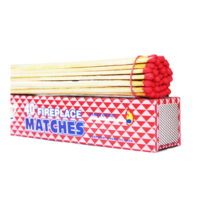 BBQ 170 Safety <b>Matches</b> <b>Box</b> 182x63.5x18mm Long Wooden Splints Bulk Exporter Wholesale Supplier Tamil Nadu Premium Eco-Friendly - Product Image 2
