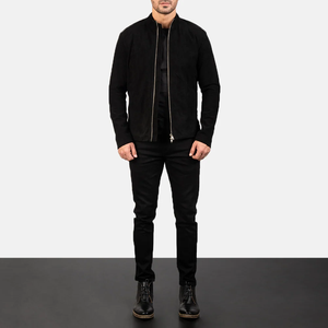 20. Blouson de motard en cuir PU léger pour homme, veste de motard décontractée, mode, OEM, ODM, logo personnalisé, fournisseur en gros, fabricant - Product Image 1