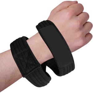 Correa de Levantamiento de Pesas de Neopreno con Forma de 8, Alta Elasticidad, Ajustable, Unisex, Color Negro - Product Image 3