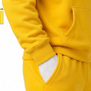 Conjunto Deportivo de Dos Piezas con Capucha para Hombre SAMAVIA, Forro Polar de Poliéster, Estilo Casual, para Correr, Ropa Deportiva de Invierno, Secado Rápido, OEM, ODM - Product Image 6