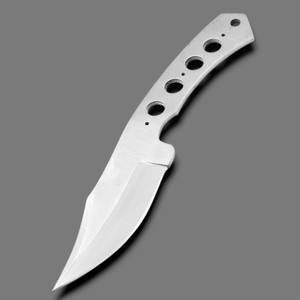 Couteaux professionnels à lame fixe Full Tang en acier à haute teneur en carbone 1095, pointe tombante, pour camping et chasse, personnalisables OEM/ODM, vente en gros - Product Image 1