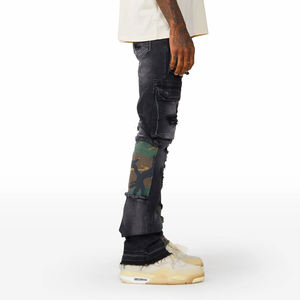 Pantalones Vaqueros de Primera Calidad al por Mayor, Pantalones Vaqueros de Mezclilla para Hombre, Diseño Personalizado, Corte Holgado, Estilo Casual - Product Image 2