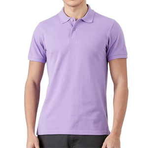 Fabricant en gros de chemises de golf pour hommes, en polyester uni, anti-plis, à manches courtes, séchage rapide, tricotées, avec logo personnalisé sur le devant, service OEM - Product Image 4
