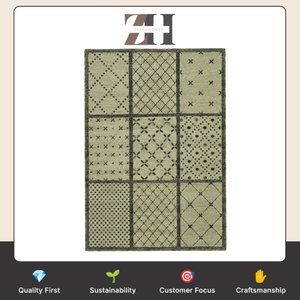 Alfombra de Lana Hecha a Mano Rafoo, Alfombra Texturizada Contemporánea, Revestimiento Decorativo Premium para Piso, Diseño Personalizado de Primera Calidad - Product Image 6