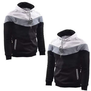 Sweat-shirt à capuche pour homme, coupe classique, style décontracté, automne, manches longues, poche, tricoté en French Terry - Product Image 6