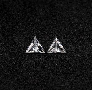 3.4 X 3.0 MM, Diamante Cultivado en Laboratorio, Corte Triangular, Color D, Diamante Creado en Laboratorio para la Elaboración de Joyería Personalizada, Anillo de Boda - Product Image 1