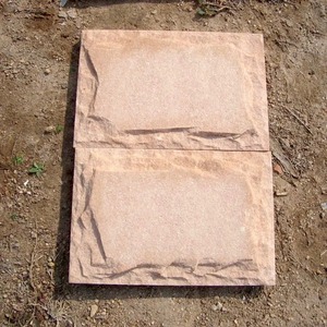 J. Dalles et carreaux en pierre naturelle de grès rose durable pour l'architecture de style patrimonial - Product Image 4