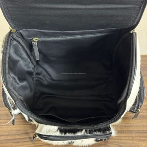 Nueva mochila de gran capacidad de cuero de vaca mecanizada a mano, mochila de transporte oculta, organizador de viaje, mochila de pañales para mamá - Product Image 6