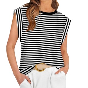 Tank Top Export <b>Women's</b> Solid Color Cotton Comfortable <b>Sleeveless</b> Casual <b>Shirt</b> Soft Breathable Lightweight Summer Top for <b>Women</b> - Product Image 5