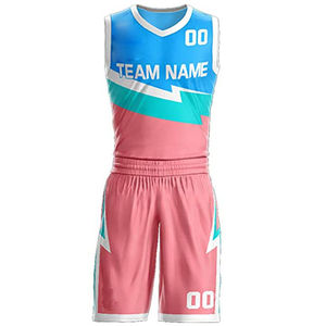 Uniforme de Baloncesto para Hombre, Conjunto de Camiseta y Pantalones Cortos de Malla Transpirable, Ropa Deportiva de Entrenamiento para Equipo - Product Image 2