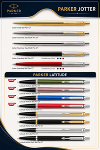 Custom Logo Parker Folio Metal Promotional <b>Pen</b> Laser Engraved Ballpoint Fountain Rollerball Writing Gift Business Durable Long - Product Image 2