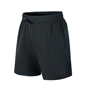 Pantalones Cortos de Lona con Spandex/Poliéster para Hombre, Estilo Urbano, Secado Rápido y Transpirables, Cintura Elástica Media con Bolsillos - Product Image 5