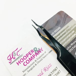 Nouvelle pince à épiler d'isolation pince à épiler de classement supérieur pour isoler durable meilleur acier testé extension de cils pince à épiler Logo accepter le vison - Product Image 3