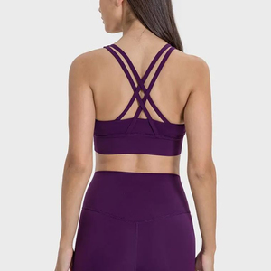 Vente en gros de tenues de sport personnalisées pour femmes, ensembles de yoga et de fitness, soutien-gorge de sport à fort impact pour femmes avec services OEM de qualité économique - Product Image 6