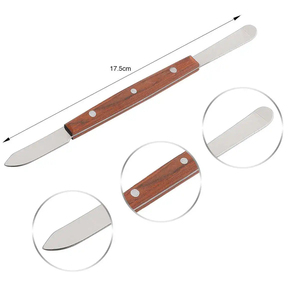 Kit d'outils de sculpture en acier inoxydable à double extrémité avec étui de transport pour la sculpture, la poterie et les instruments de laboratoire dentaire - Product Image 2