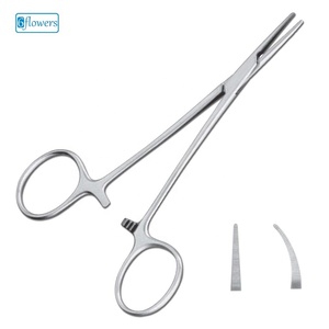 Pinzas Hemostáticas Halsted para Mosquitos, Instrumento Quirúrgico Manual de Acero Inoxidable - Product Image 2