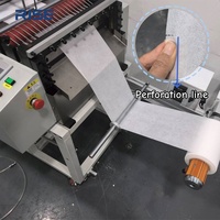 Machine industrielle de perforation du papier pour le traitement des lignes de déchirement des étiquettes en papier et film