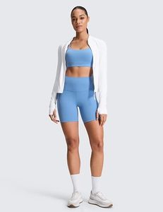 Pantalones Cortos de Verano para Mujer y Niña, con Logotipo Personalizado, de Cintura Alta Elástica, de Secado Rápido, con Efecto Levanta Glúteos, de Spandex - Product Image 2