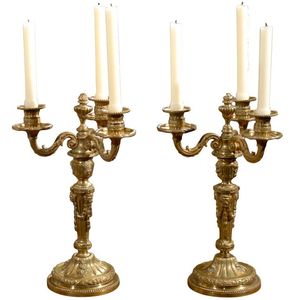 Luxury Metal Candelabra <b>Candle</b> <b>Holder</b> For Elegant Wedding Table Centerpieces Stylish Dining Decor And Premium Interior Accents - Product Image 2