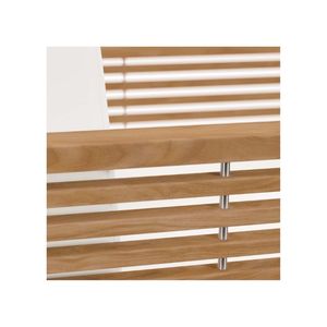 Wova Outdoor <b>Teak</b> Wood Balcony <b>Chair</b> With Cushioned Waterproof Patio Lounge Seat Modern Furniture for Outdoor - Product Image 5