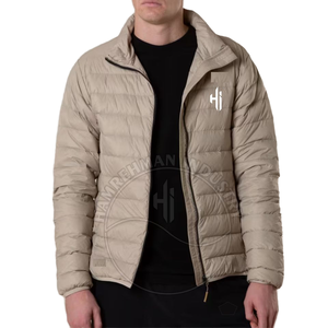 Logo personnalisé Manteau en duvet de canard recadrée Vestes d'hiver en duvet de canard La dernière marque de luxe Veste en duvet de canard personnalisée - Product Image 1