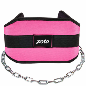 Heavy Duty Dipping <b>Belt</b> for Weighted Pull Ups Dips Nylon <b>Chain</b> <b>Belt</b> for Gym Powerlifting Training Gear - Product Image 2